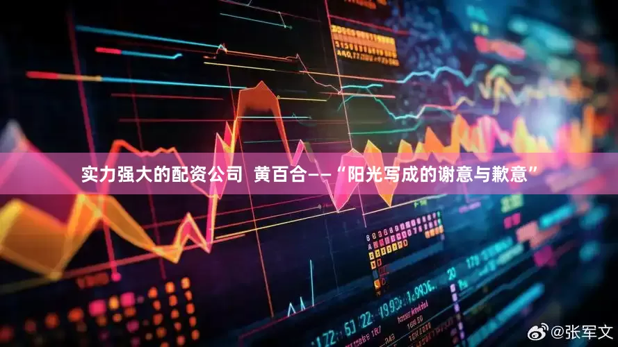 实力强大的配资公司  黄百合——“阳光写成的谢意与歉意”